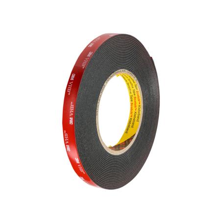 3M 5952 Dubbelzijdig VHB tape 1.1mm x 12mm x 3 meter Zwart