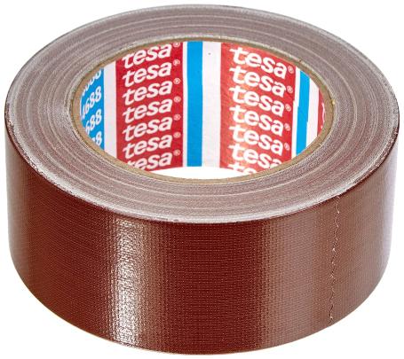 Tesa 4688 Duct tape universeel (55 Mesh) 50mm x 25 meter Bruin