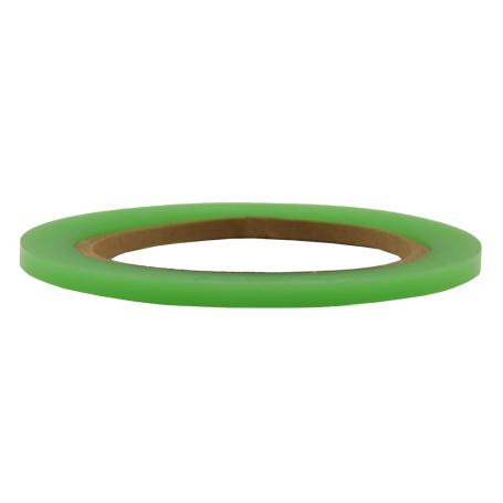 5401 PE hoogwaardig weersbestendig tape 5mm x 25 meter Groen/Transparant