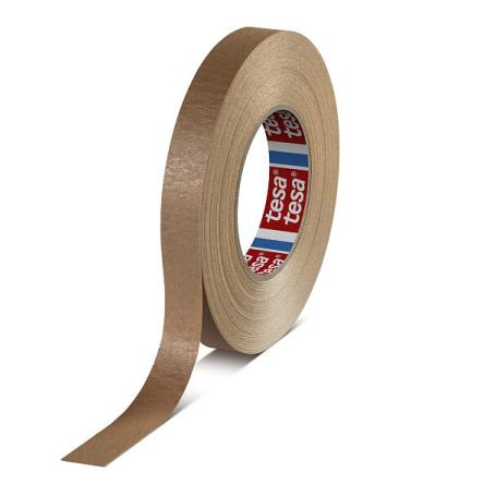 Tesa 64295 Papieren strapping tape 19mm x 50 meter Bruin