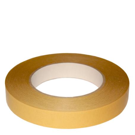 8105B Dubbelzijdig PVC tape transparant (100µm) verwijderbaar 19mm x 50 meter