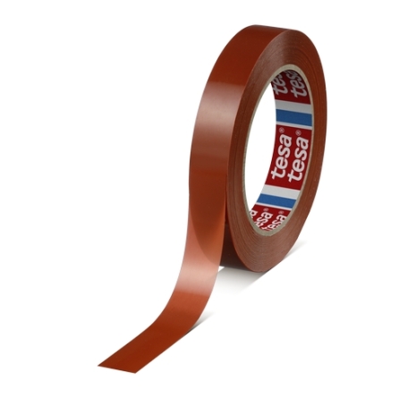 tesa 4287 PP strapping tape met extra rekkracht 19mm x 66 meter Oranje