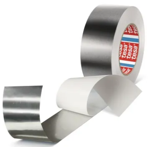 tesa 50575 Aluminium tape (80µm) met liner PV1 - 50mm x 50 meter