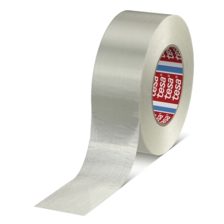 tesa 53398 Verwijderbare filament tape lengte versterkt (0.195mm) 50mm x 50 meter