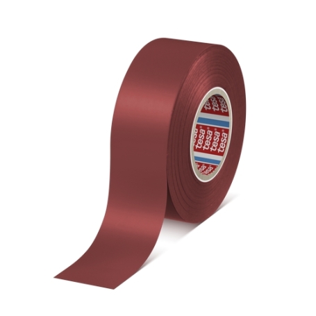 tesa 4163 soft PVC isolatietape (0.13mm) 30mm x 33 meter Rood